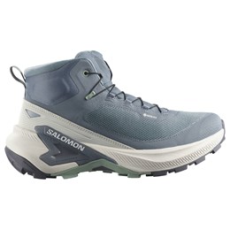 Salomon Genesis Mid GTX Dame EU 37â Grisaille/Green Milieu/Nine Iron Vandrestøvler